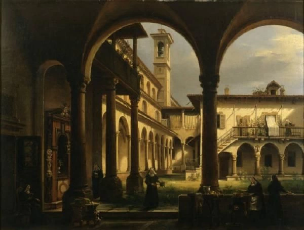 Cortile di convento